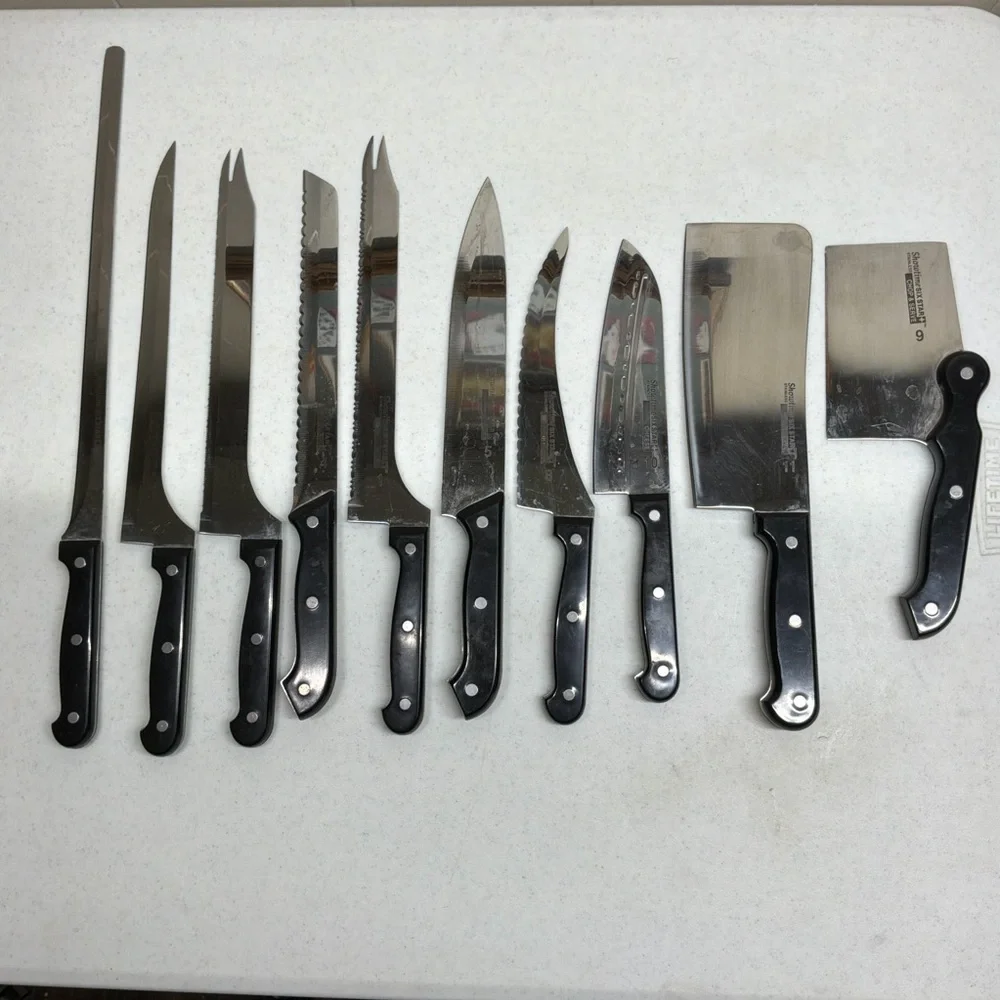 Ronco Showtime Professional Kitchen Knife Set - 10 Count